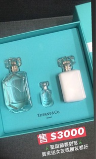 ✨全新 Tiffany&amp;co. Sheer香水 聖誕禮盒/女朋友禮物/週年禮物/聖誕禮物/生日禮物*禮盒禮品