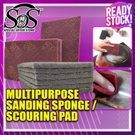 3M Scouring Pad Scotch Brite 7447/7448 Nylon Silk Pad Pengyental Sutera Nilon Emery Sponge Kapas