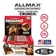 All Max Nutrition Hexapro Protein Bar - Biskut tinggi High Protein Cookies, Whey protein low calorie