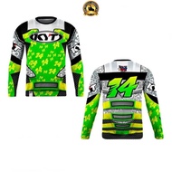 (juxian)KYT TT Course Arbolino Full Sublimation Shirt Long Sleeves Thai Look for Riders 3D Printed Long-sleeved Motorcycle Jersey