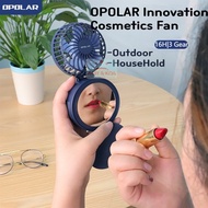Opolar Cosmetics Fan,Opolar Neck Fan,Opolar Handheld Fan,Portable Fan Strong Wind USB Fan, Desktop F