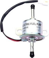 Unifizz Electric Fuel Pump Compatible with Kubota ZD18 ZD21 ZD28 BX23s ZD331 ZD221 ZD323 ZD326 BX238