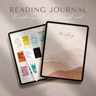 Reading Journal | 2026 Digital Planner, Digital Journal | Reading Planner | Book Tracker | Reading T