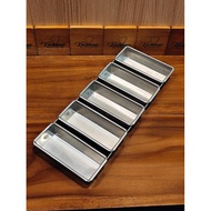 LOKAL Local Financier Pan, 5 pieces, size 12.5 x 5x3cm, cake financiar mould