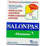 Salonpas pain Relieving Patch 10pcs