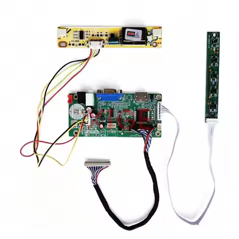 For M156XW01 M156B1 HT156WX1 TMS156WX1 LCD Display Drive Controller Board Kit DIY 1366*768 30 Pin LV