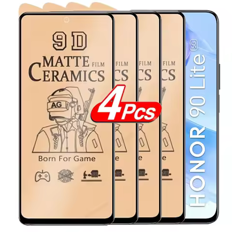 4PCS Matte Ceramic Film For Honor 90 200 Lite X8A X7A X9 X8 Screen Protector For Honor 90 Lite Not G