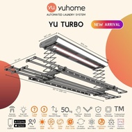 YU HOME Automated Laundry Rack Systems | FREE INSTALLATION + LIFETIME WARRANTY* [SG Brand, German Te