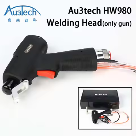 Au3tech HW980 Laser Welding Head Individual Welding Gun For Repair/Replace Welder Machine Weld Gun N