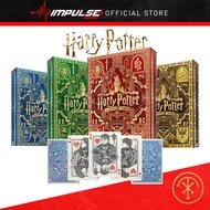 Theory11 Premium Poker Playing Cards - Harry Potter Edition (Ravenclaw, Slytherin, Gryffindor, Huffl
