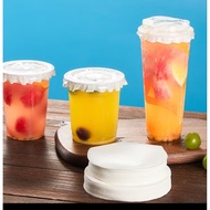 Pao paper / LEEK proof paper white glass lid paper 8cm, 9.5cm, 10.5cm, 12.5cm