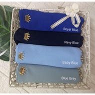 Shawl Chiffon lembut Plain panjang 2m