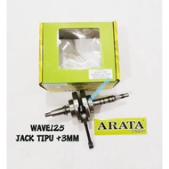 EX5 / DREAM / CLASS 1 / WAVE125 PNP CRANKSHAFT ARATA RACING 102MM JET 3MM JACK TIPU