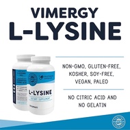 Vimergy L-Lysine 270 Capsules [Authorized SG Distributor]