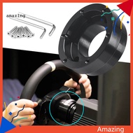 [AM] Game Steering Wheel Adapter Easy Installation Round High Durability Modification Perfectly Fit Replacement Precise Round Game Console Adapter for Logitech G29 G920 G923 1