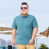 M-8XL Baju T-shirt Lelaki Saiz Besar Baju Lengan Pendek Kasual Top Plus Size T-shirts for Men