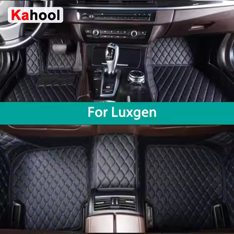 KAHOOL Custom Car Floor Mats For Luxgen U7 U5 U6 S5 S3 Auto Carpets Foot Coche Accessorie