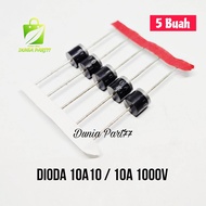 (5 pcs) DIODA 10A 1000V DIODA 10A10 DIODE 10A RECTIFIER Dioda 10A