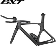 Carbon TT Bike Frame Set Time Trial Road Bicycle Frame Disc Brake Full Carbon TT Bike Frame Handleba