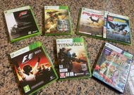 __二手良品出清_Xbox360 xbox 360原版遊戲光碟(真三國無雙7/極限競速3/F1賽車/TITANFALL)