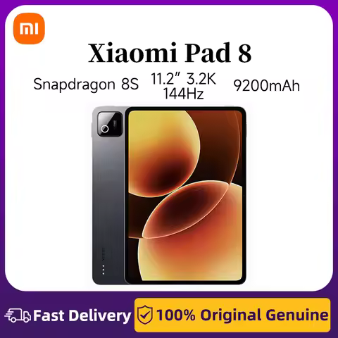 Xiaomi Pad 8 2025 Edition 11.2-inch 144Hz 3.2K display 4th Gen Snapdragon 8s processor HyperOS 3 sys