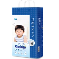 Diaper / PANTS / GOLDGI+ SIZE XXL32/XL44/L48/M60/L56/M66/S84/NB92
