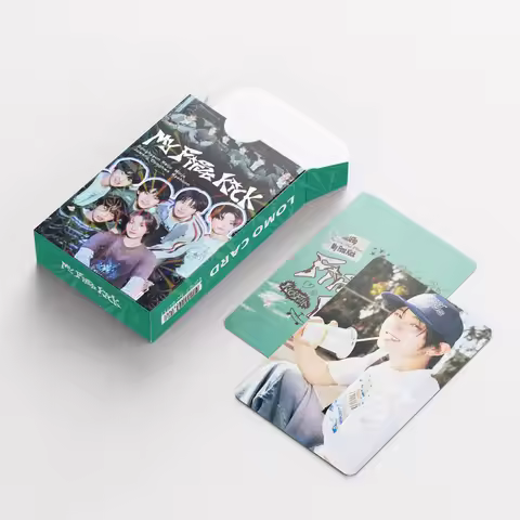 92Pcs/Set Idol Boy KickFlip New Album My First Kick Photo Card Stickers KYEHOON AMARU DONGHWA JUWANG