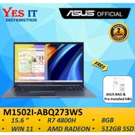 Asus Vivobook 15 M1502I-ABQ273WS 15.6'' FHD Laptop ( R7 4800H, 8GB, 512GB SSD, AMD RADEON , W11+OPI,