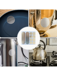 1入/5入/10入專業鋁質補漏修復套裝，適用於廚房炊具如煮食鍋、湯鍋和煎鍋，實心耐高溫補片適用於金屬或塑膠桶