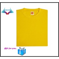 COMFY Unisex 100% Cotton - OREN SPORT T-Shirt CT51 Yellow