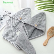 BLUEVELVET Hair Hat Woman Girl Turban Towel Drying Quick Dry Hair Towel Cap