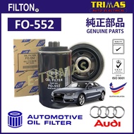 FILTON Oil Filter Audi A5 8T3 8F7 8TA Engine EA888 Penapis Minyak Hitam Enjin 06J115403C 06J115403Q