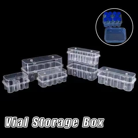 3ml Peptide Case Peptide Storage Box Peptides Case Vial Storage Boxes Clear Box for Peptides Transpa