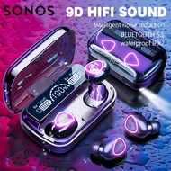 【Sonos】Tai nghe M10 TWS phổ biến nhất Tai nghe Earbuds M10 BT Chống Nước Bộ tai nghe thể thao Tai ng
