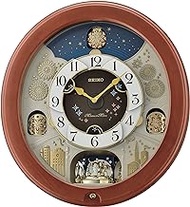 Seiko Melodies in Motion Wall Clock, Bright Starry Night
