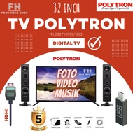 LED TV POLYTRON 32INCH CINEMAX DIGITAL TV / POLYTRON LED TV 32INCH