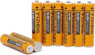 YXZHENG 8X AAA Battery HHR-65AAABU for Panasonic Cordless Phone 1.2V 630mAh Original New Rechargeabl