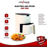 MESIN Advance Electric Air Fryer ADF-35D / ADF35 D / ADF 35D 600 Watt Oil-Free Fryer