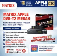 Matrix apple set top box DVB t2 apple full hd stb dgital bisa youtube