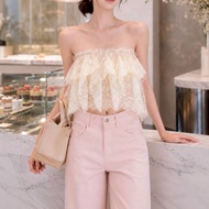 Lace Flat Vest 6061
