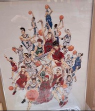 Slam dunk poster 男兒當入樽 電影 精品 海報