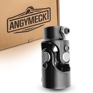 1" DD x 3/4" DD U Joint Black Steel Universal Steering Shaft Coupler from 1" DD to 3/4" DD