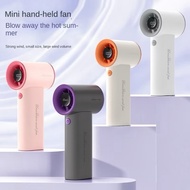 199-Gear High-Speed Turbo Fan Digital Display Mini Turbo Fan Mini Handheld Fan Strong Wind