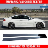 BMW F82 M3 M4 PSM side skirt lip abs side diffuser bmw F82 m4 accessories m4 bumper lip