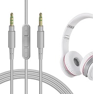 GEEKRIA Audio Cable with Mic Compatible with Beats Studio Pro, Studio 3 Headphones Cable, 1/8" (3.5m