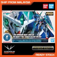 [Ready Stock] [CLEAR] RG 00 QAN[T] Full Saber [Gundam Base]