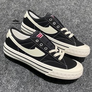 COMPASS RETROGRADE LOW BLACK WHITE Shoes