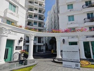 30平方米1臥室公寓 (南芭堤雅) - 有1間私人浴室 (芭提雅市中心水系公寓奥林巴斯 拥有环公寓泳池 桑拿房 健身房)