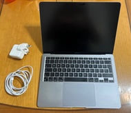 (放9成新二手) MacBook Air 13吋 2020 -連原裝充電線及火牛（M1/8GB RAM/256GB SSD)