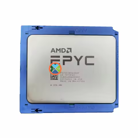 AMD EPYC 7551 CPU 32 Core 2.0 GHz Server Processor 180W 64MB Socket SP3 64-Thread CPU EPYC7551 Proce
